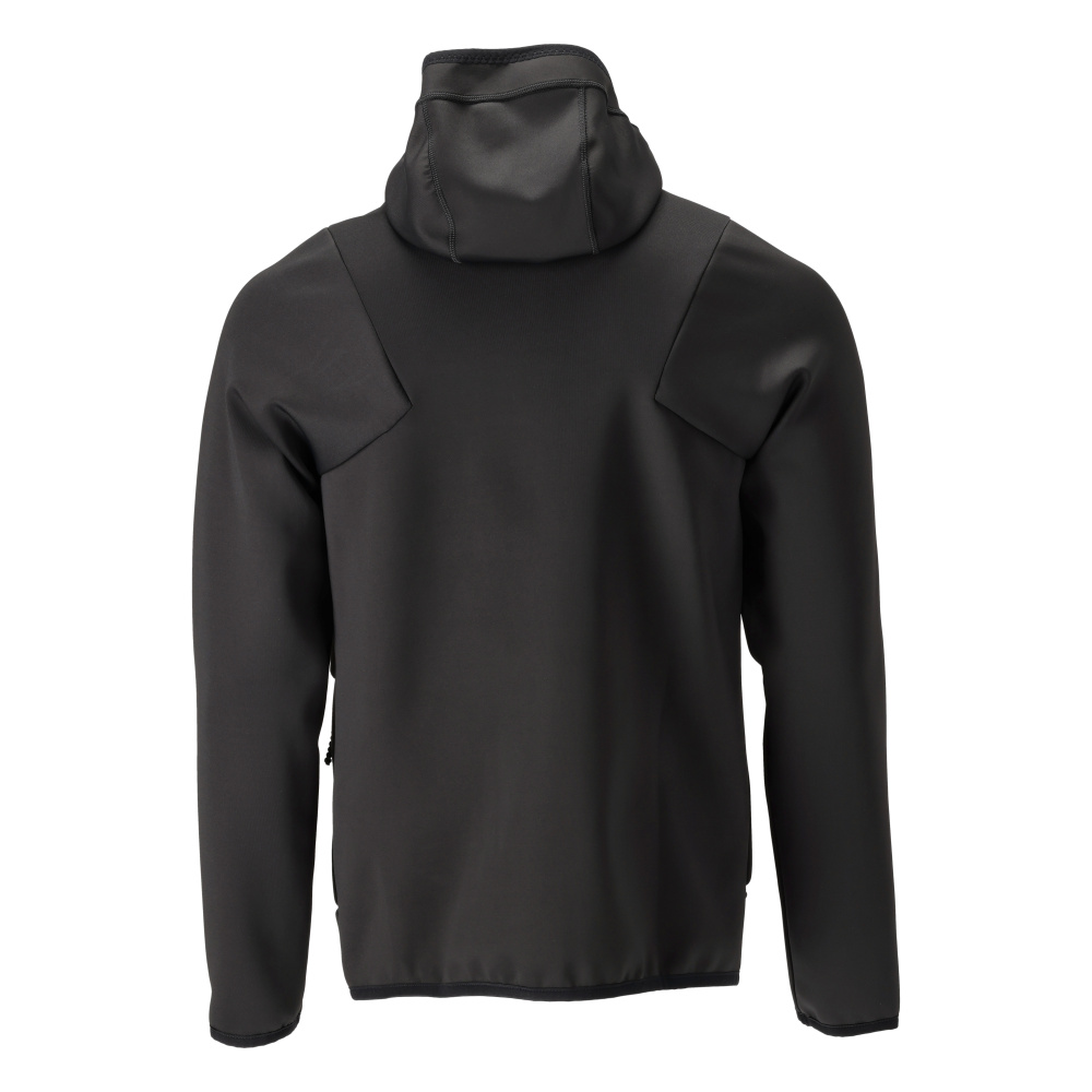 MASCOT CUSTOMIZED Fleecepullover mit Kapuze schwarz 4XL