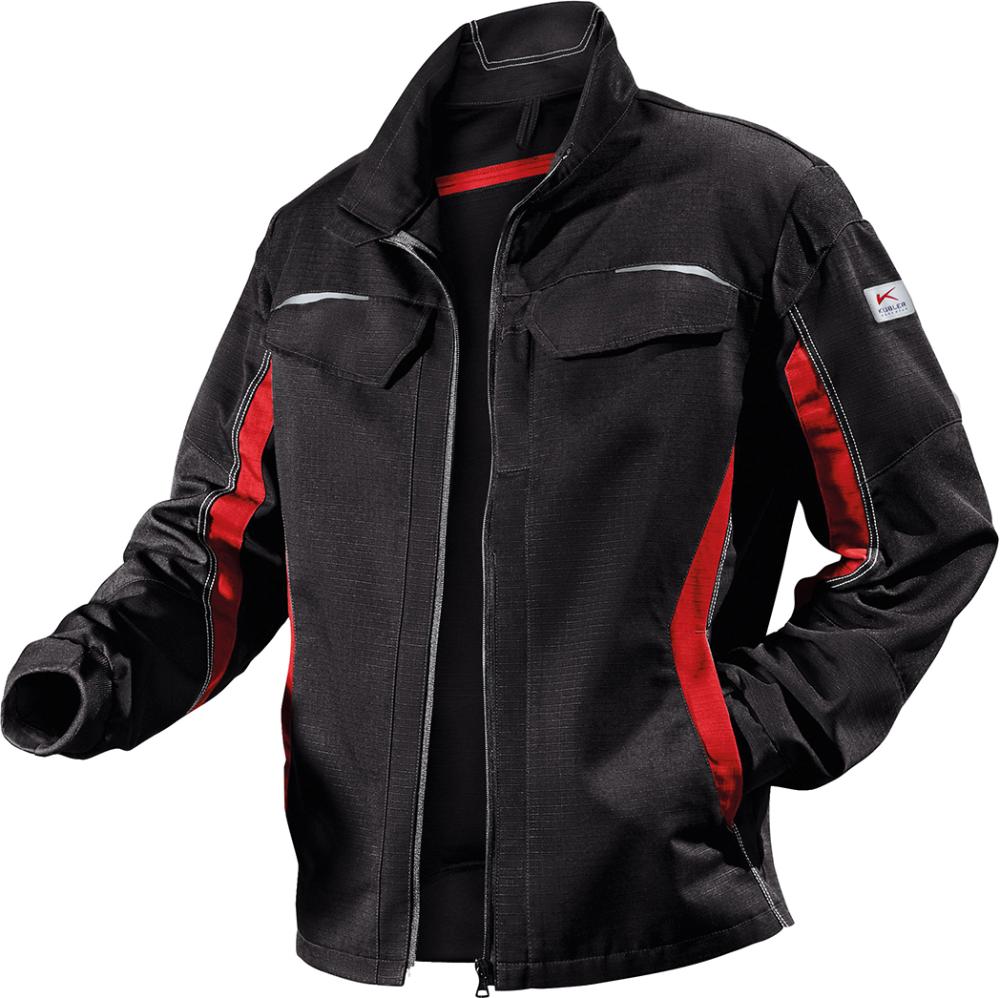 Kübler Jacke PULSSCHLAG,Gr. 50, schwarz/mittelrot