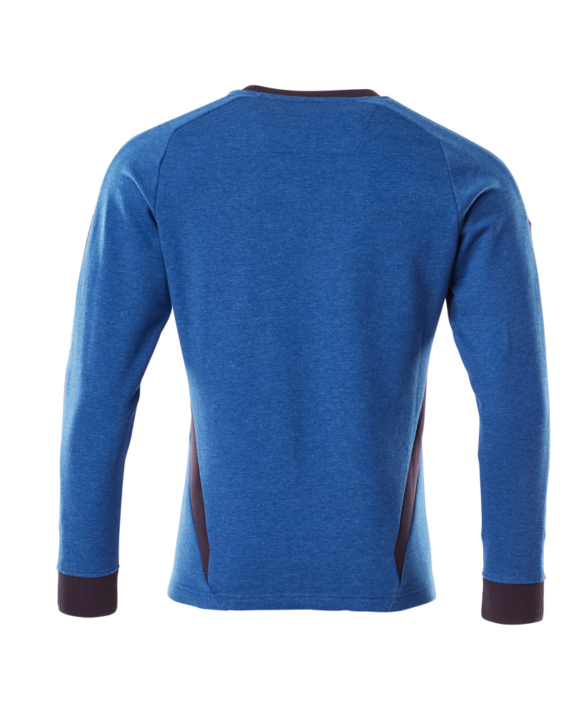 MASCOT ACCELERATE Sweatshirt azurblau/schwarzblau XS