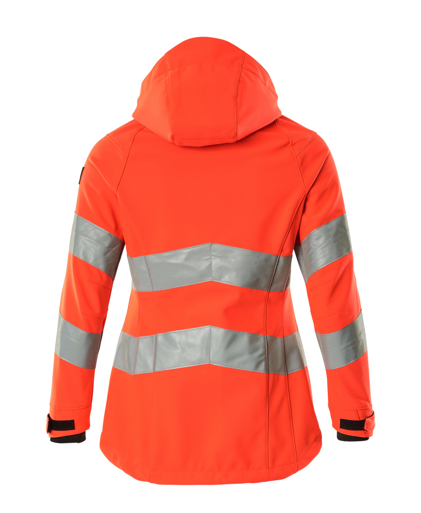 MASCOT SAFE SUPREME Softshell Jacke hi-vis rot XL