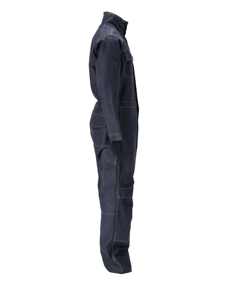 MASCOT Baar MULTISAFE Overall mit Knietaschen schwarzblau 48