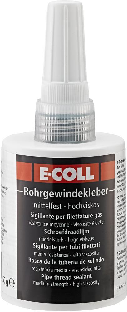 E-Coll Rohrgewindekleber (niedrigfest-mittelviskos)