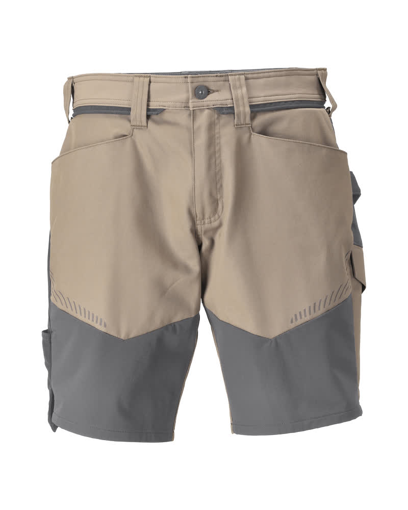 MASCOT CUSTOMIZED Shorts dunkel sandbeige/anthrazitgrau 60