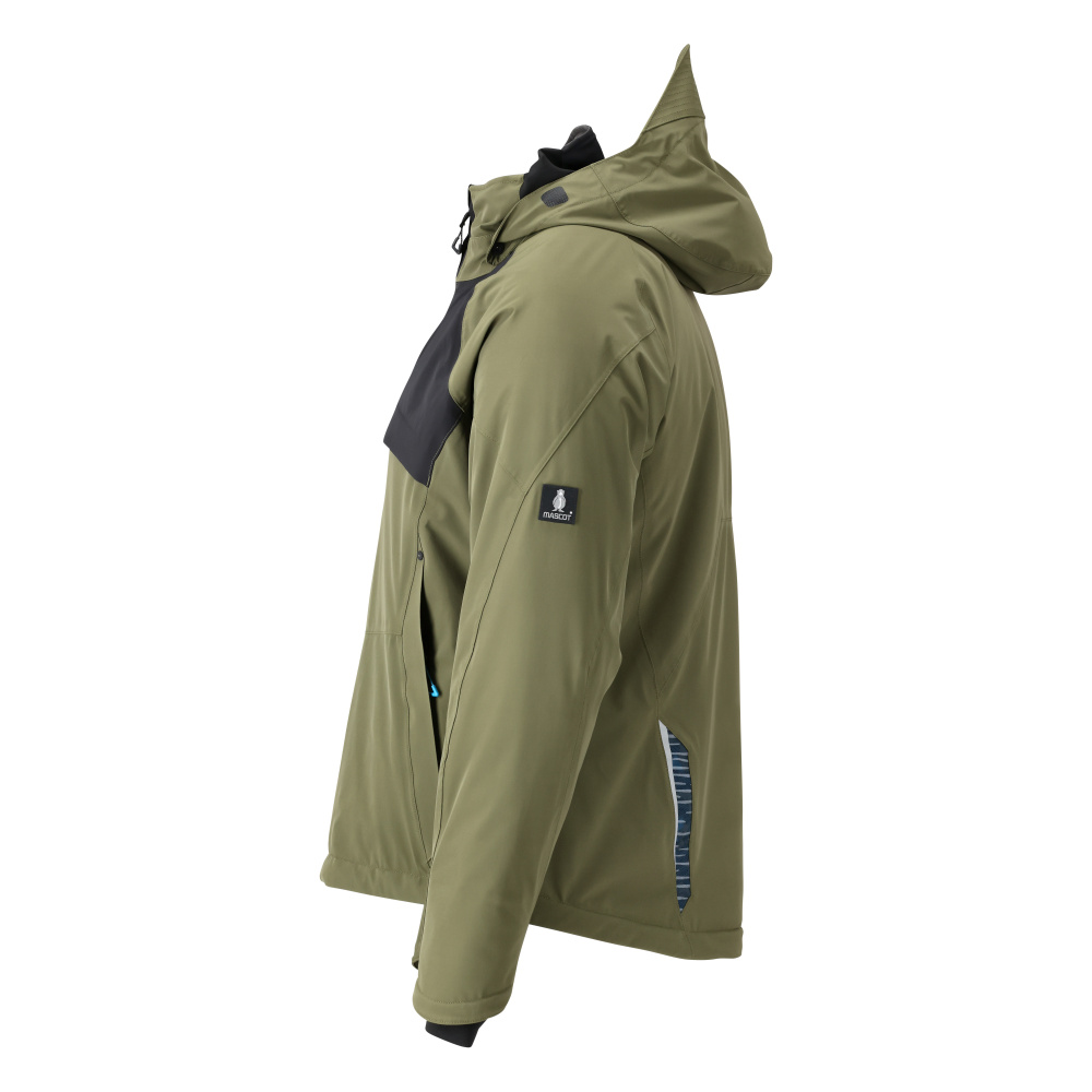 MASCOT ADVANCED Winterjacke moosgrün/schwarz 4XL