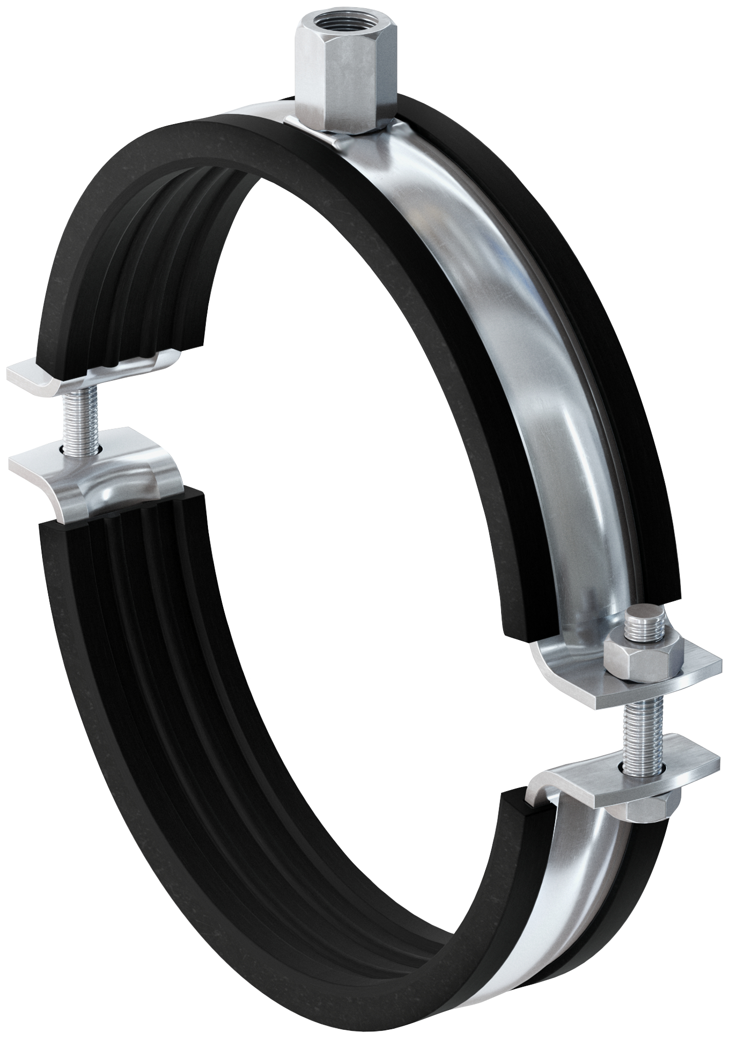 fischer Massivrohrschelle FRSM 108 - 116 M10/M12