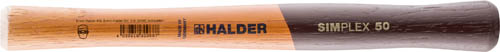 HALDER Stiel für Schonhammer SIMPLEX 50mm