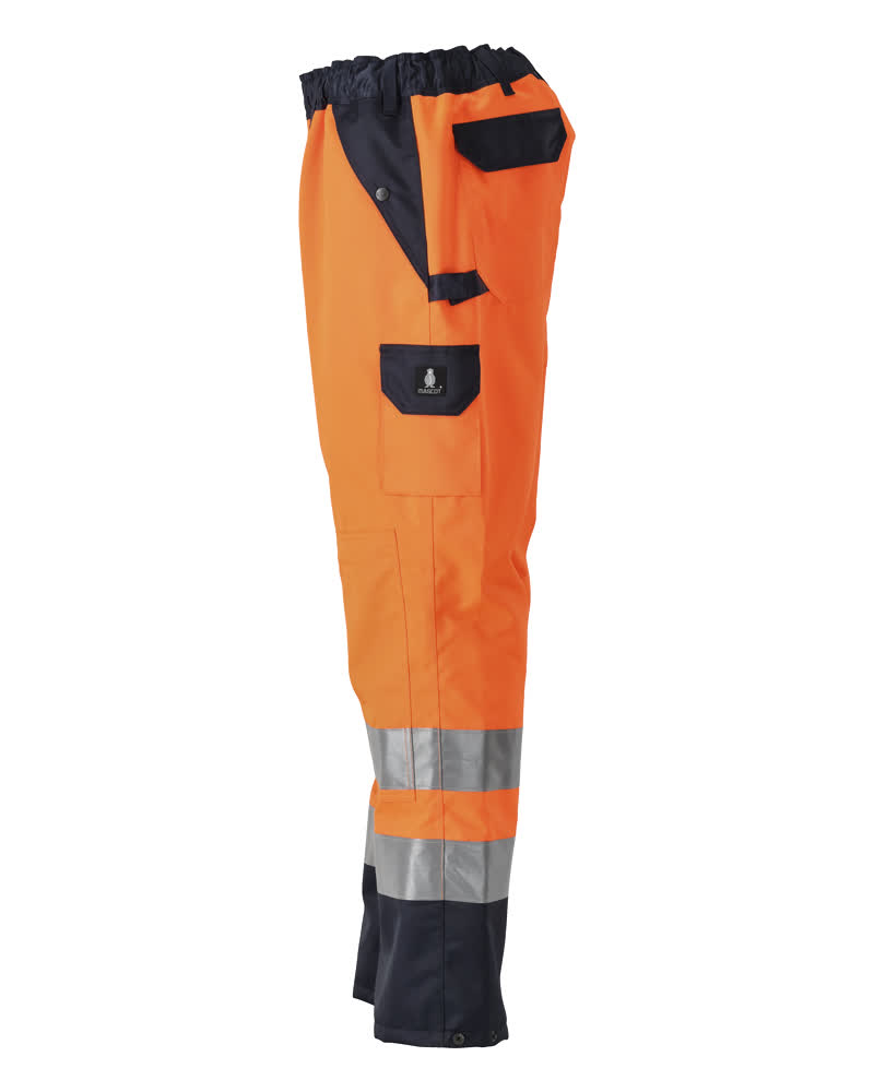 MASCOT Linz SAFE IMAGE Überziehhose hi-vis orange/marine XXL