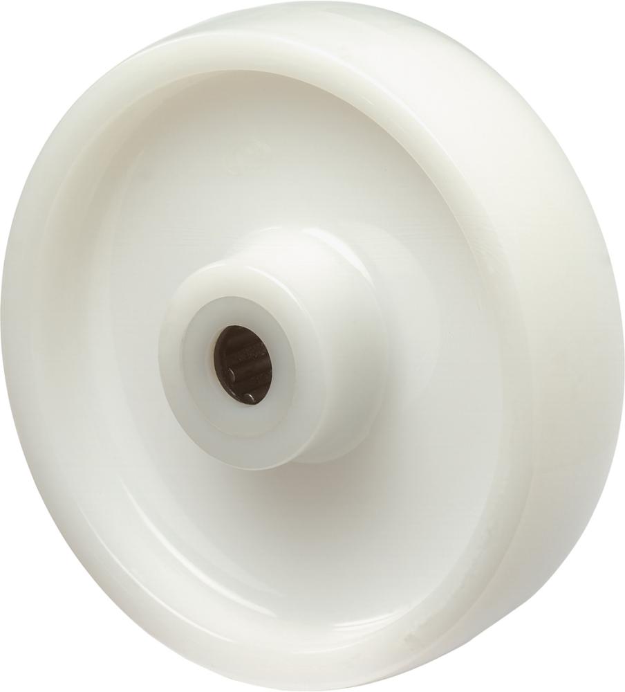 BS Rollen Kunststoff-Rad 200mm B10.200 Kunststoff weiß Radkörper Kunststoff Rollenlager Tragkraft 450 Kg