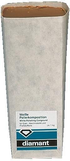 DIAMANT Schleif- und Polierpaste weiß-beige