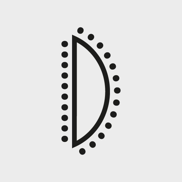 Pferd Nadelfeile Diamant halbrund 140mm