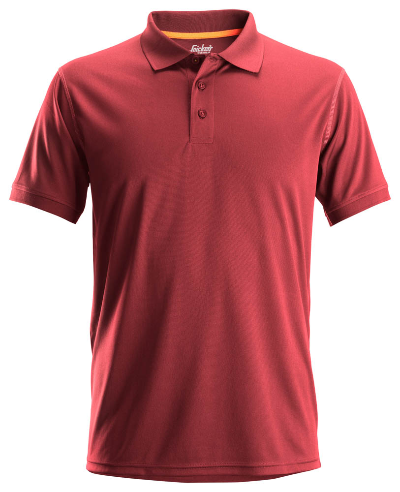 Snickers 2721 AllroundWork Poloshirt rot