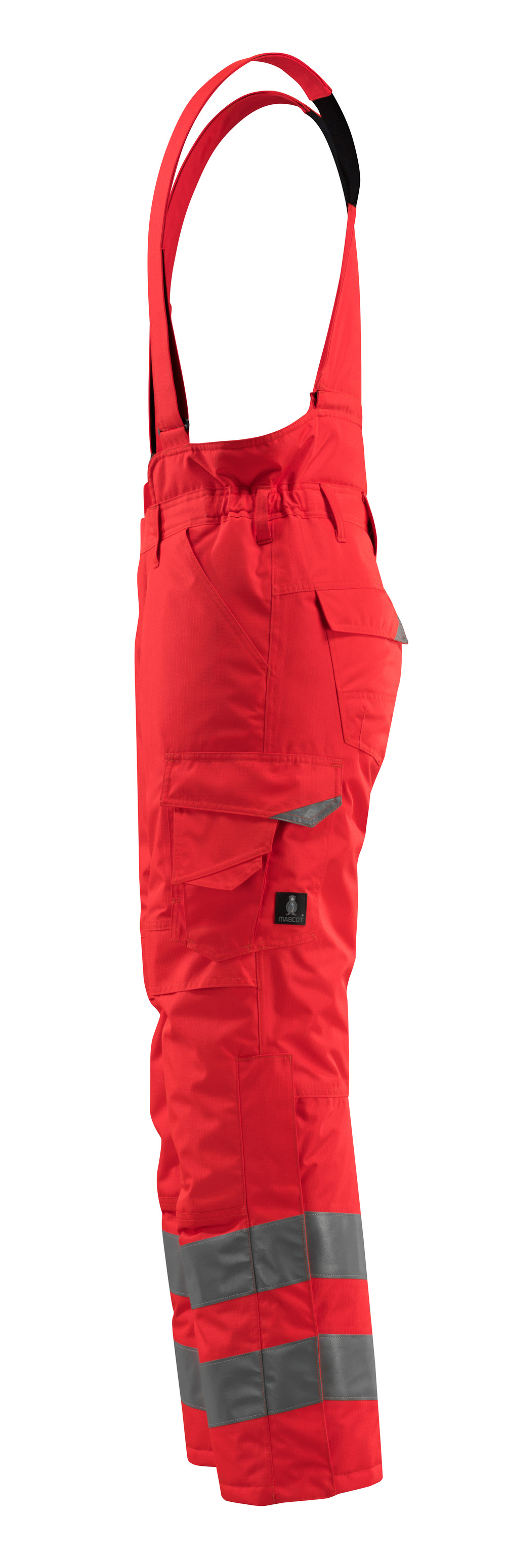 MASCOT Ashford SAFE SUPREME Winterhose hi-vis rot XL