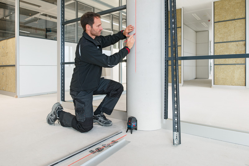 Bosch Kombilaser GCL 2-15, mit Handwerkerkoffer