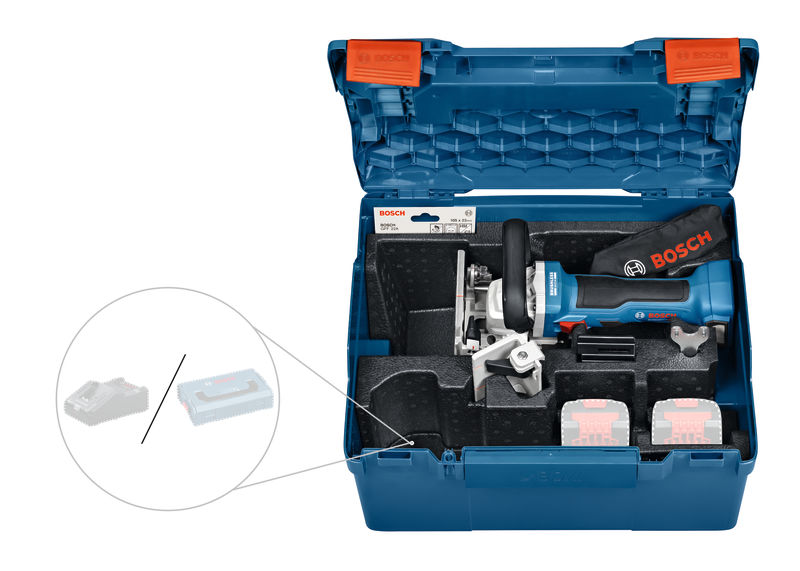 Bosch Flachdübelfräse GFF 18V-22, L-BOXX 238