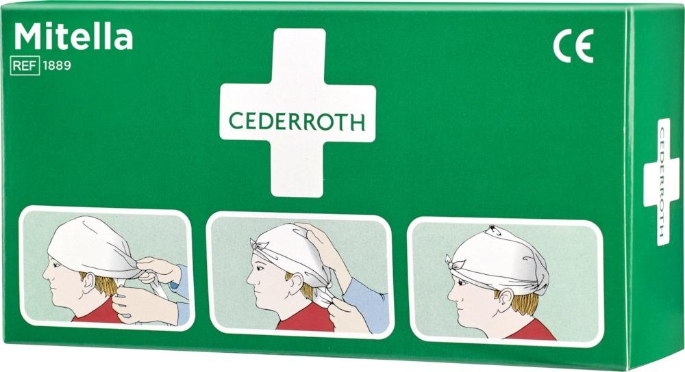 CEDERROTH Bandage/Kompesse für Arm/Kopf, 2 Stk. Mitellen