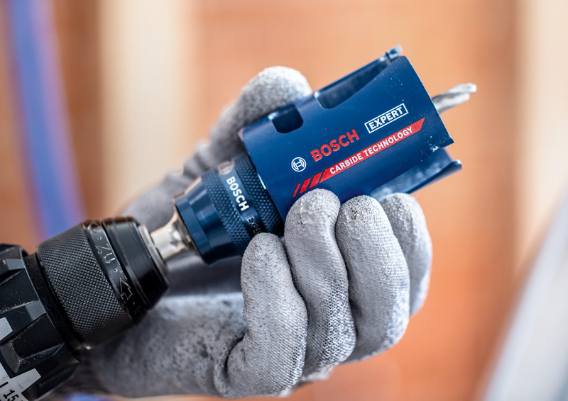Bosch EXPERT Power Change Plus Aufsteckhalter, 11 mm, TCT Bohrer, 8,5 x 105 mm, 2-tlg.