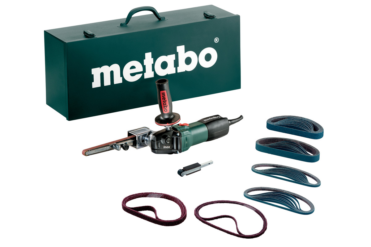 Metabo Bandfeile BFE 9-20 Set (602244500), Stahlblech-Tragkasten
