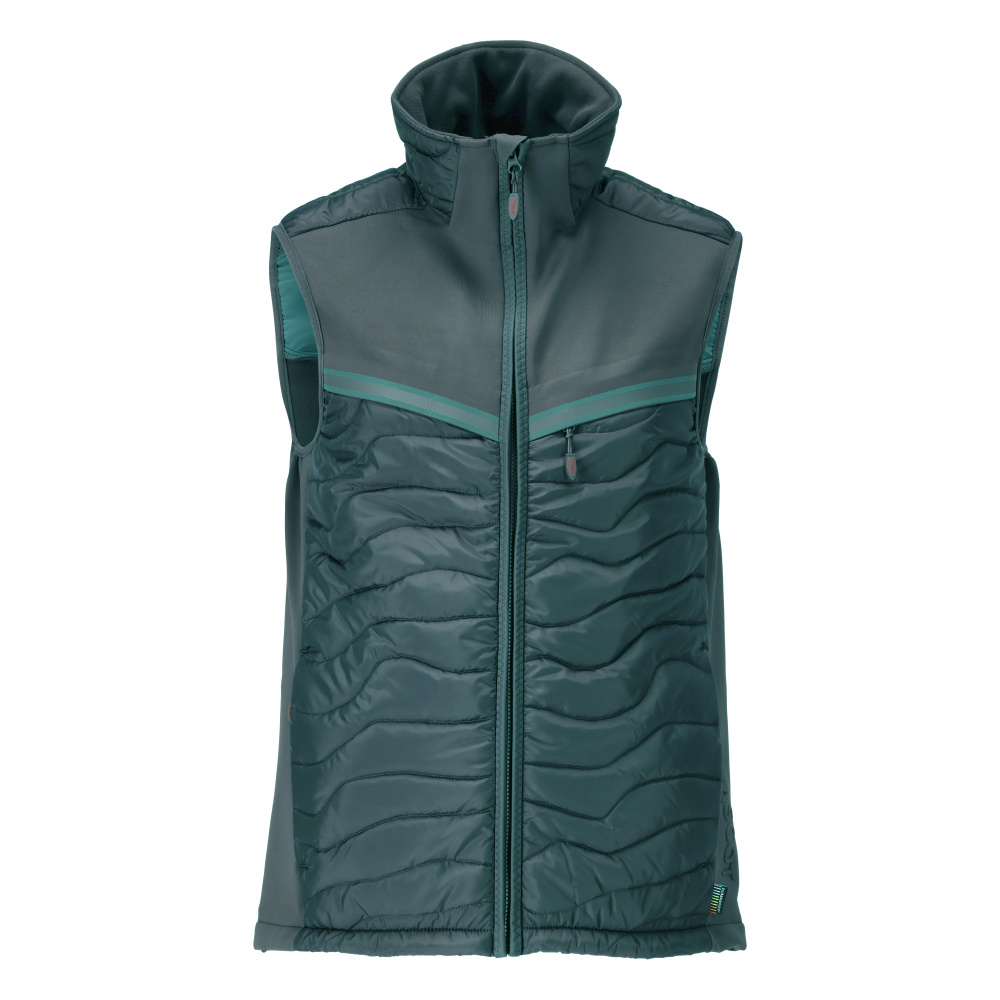 MASCOT CUSTOMIZED Thermoweste waldgrün XL