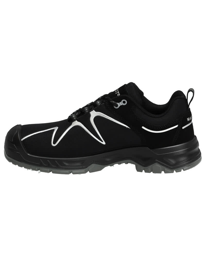 MASCOT FOOTWEAR FLEX Sicherheitsschuhe schwarz/silber 45