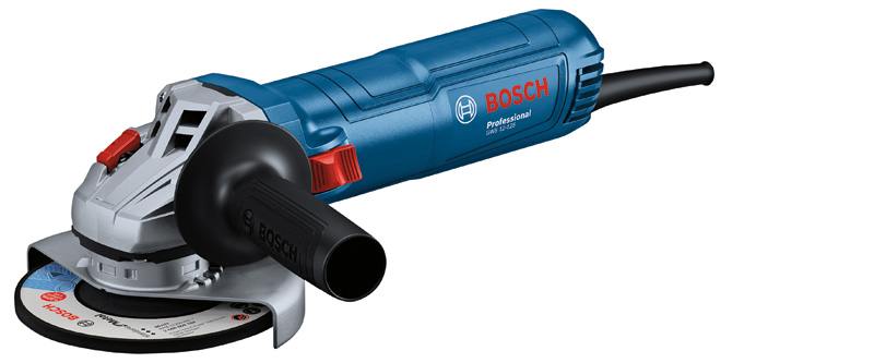 Bosch Winkelschleifer GWS 12-125, SDS-Überwurfmutter, im Karton