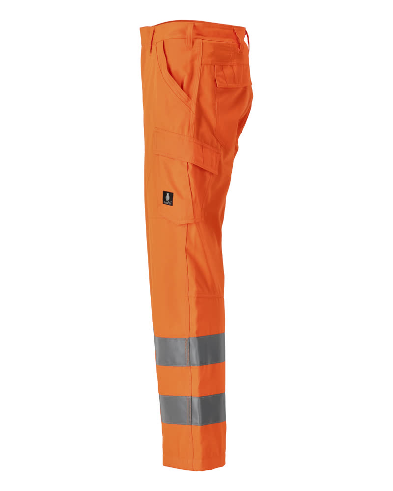 MASCOT SAFE LIGHT Hose mit Schenkeltaschen hi-vis orange 54 lang