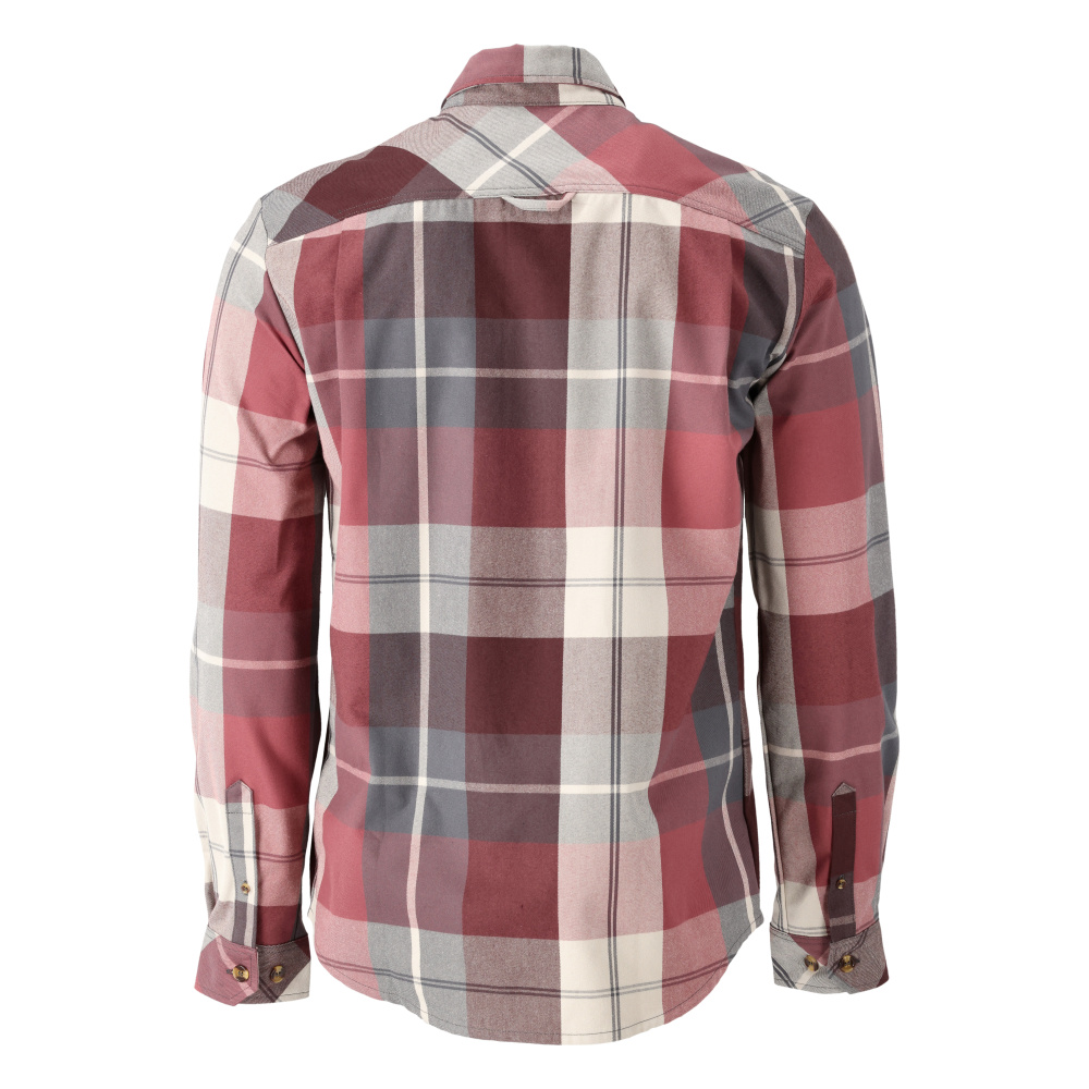 MASCOT CUSTOMIZED Hemd bordeaux-kariert XS