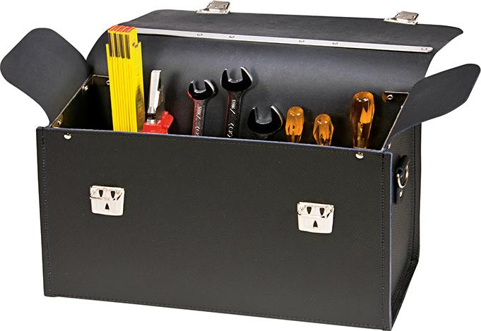 Forum Werkzeugtasche Leder 370x110x260mm