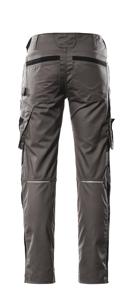 MASCOT Oldenburg UNIQUE Hose mit Schenkeltaschen anthrazit/schwarz 62 lang