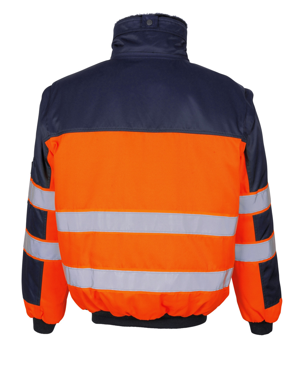 MASCOT Livigno SAFE IMAGE Pilotjacke hi-vis orange/marine XS