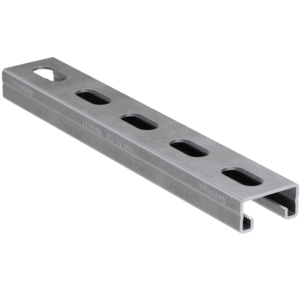 fischer Montageschiene FUS 21/2,0 - 3 m feuerverzinkt