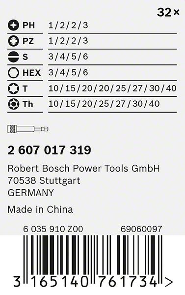 Bosch Bit-Set 32tlg.