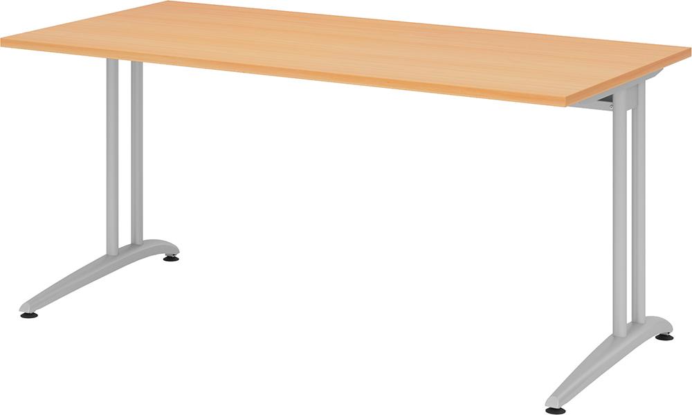 Hammerbacher Schreibtisch Buche 1600x800 mm