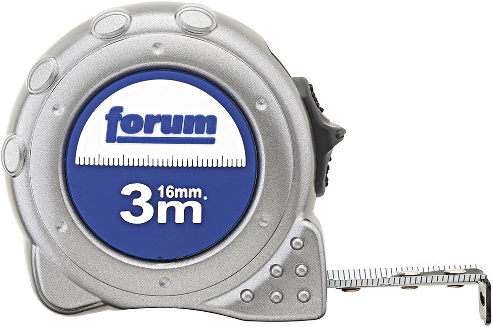 FORUM Taschenbandmass-Stahlband 3M X 16mm