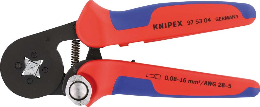 Knipex Aderendhülsenzange 4-kant 0 08-16qmm