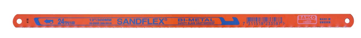 BAHCO Sandflex® Bimetall-Handsägeblätter 3906