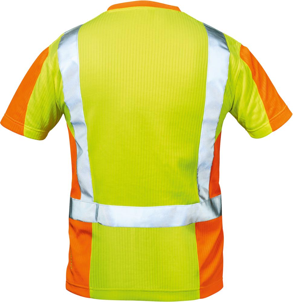 Elysee Warn-T-Shirt Utrecht, Gr. S, gelb/orange