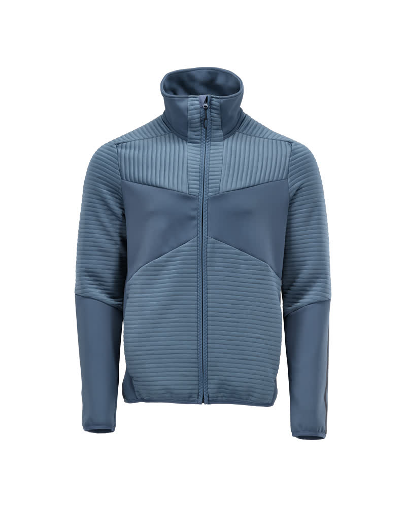 MASCOT CUSTOMIZED Fleecepullover mit Reißverschluss steinblau XS