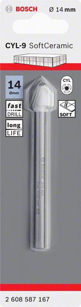 Bosch Fliesenbohrer CYL-9 Ceramic 14,0mm