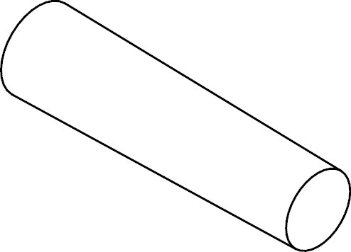 DIN1 Stahl blank gedreht B 13x80 mm Kegelstift ungehärtet