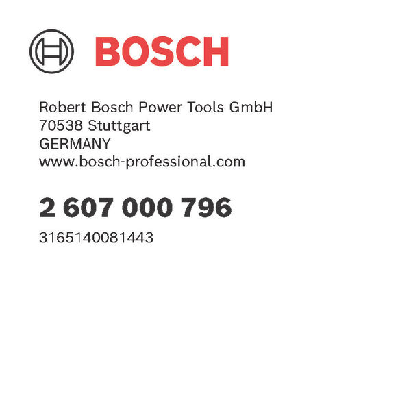 Bosch Flachdübel, 45 x 15 x 4 mm, 50er-Pack