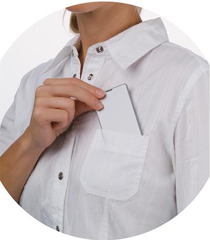 Eschenbach Taschenleuchtlupe easy Pocket 3x