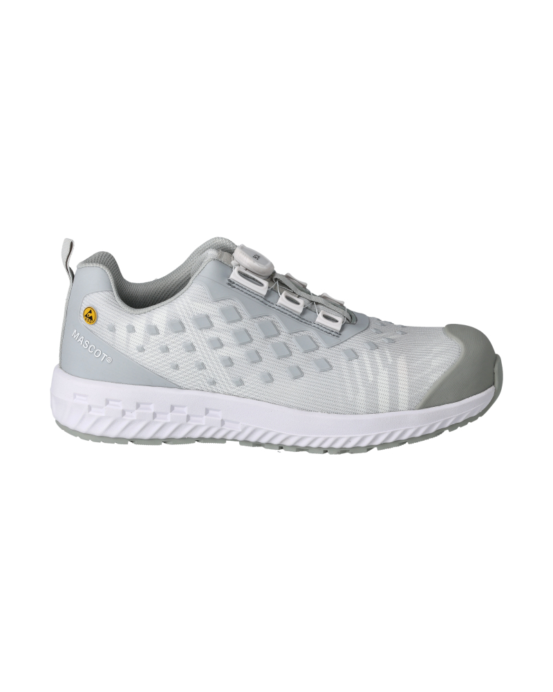 MASCOT FOOTWEAR CUSTOMIZED Sicherheitsschuhe weiss/hellgrau-meliert 43