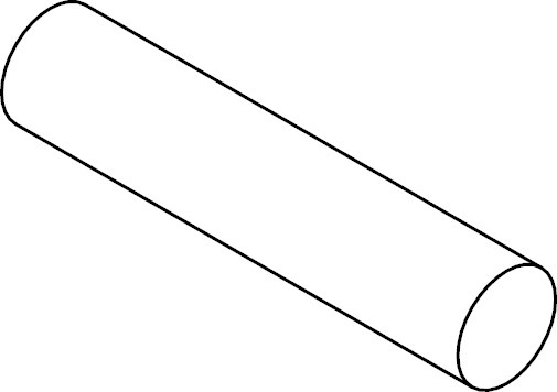 DIN7 Zylinderstift ungehärtet Edelstahl- GüteA4 blk 6x36