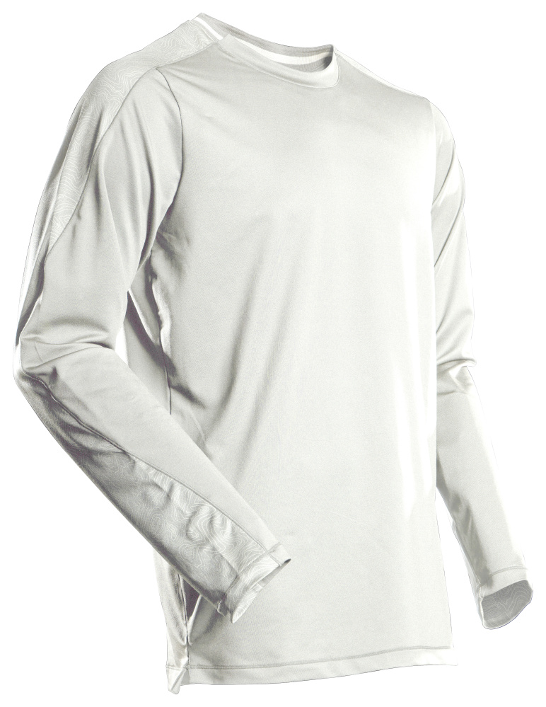 Mascot CUSTOMIZED T-Shirt, Langarm Weiß XL