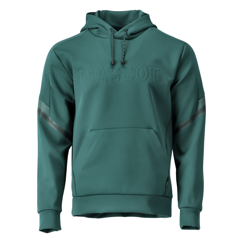 MASCOT CUSTOMIZED Fleece Kapuzensweatshirt waldgrün L