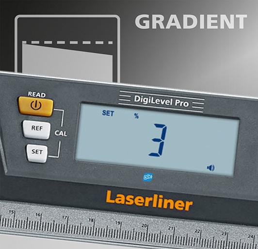 Laserliner Digitale-Wasserwaage DigiLevel Pro 100 100cm