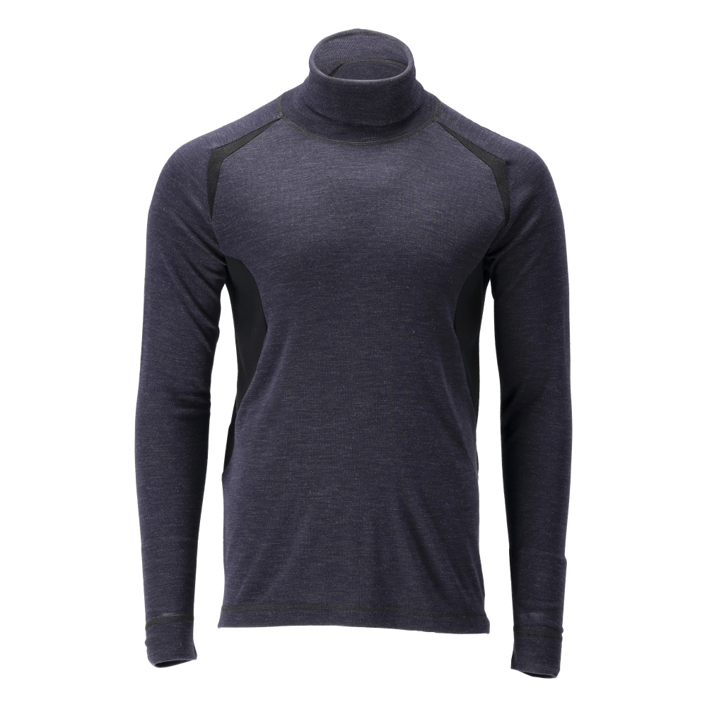 MASCOT CROSSOVER Funktionsunterhemd schwarzblau 4XL