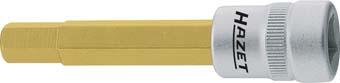Hazet Schraubendrehereinsatz 3/8" Innensechskant lang 6x65mm