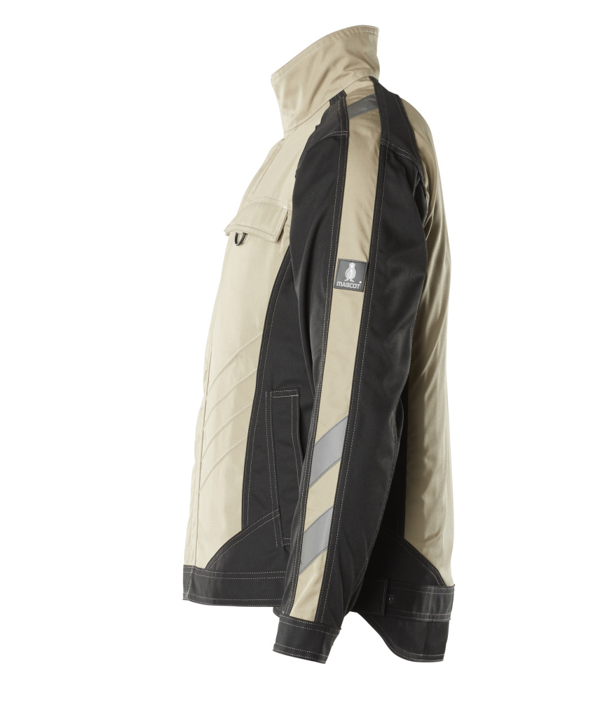 MASCOT Fulda UNIQUE Jacke hellkhaki/schwarz L