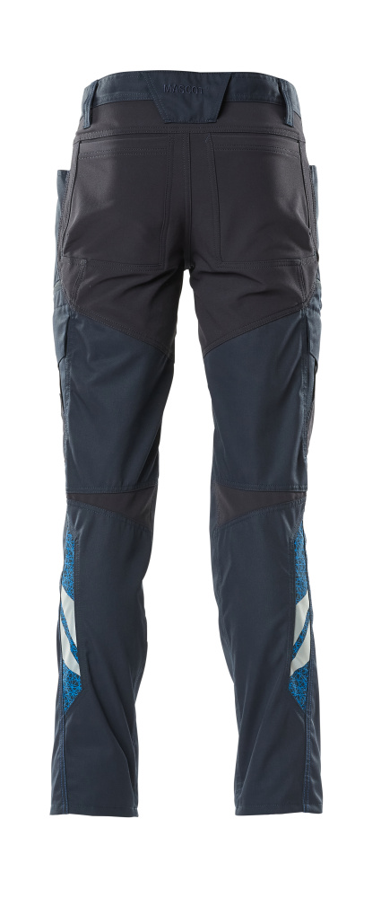 MASCOT ACCELERATE Hose mit Schenkeltaschen schwarzblau 42